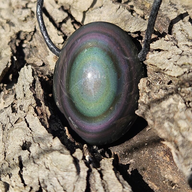 Pendentif Obsidienne Oeil Céleste n°2 – Image 2